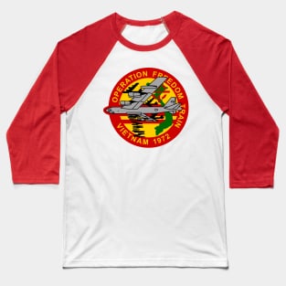 Operation Freedom Train - Vietnam 1972 Baseball T-Shirt